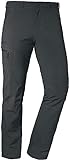 Schöffel Herren Pants Koper1, robuste Hose mit 4-Wege-Stretch, elastische und wasserabweisende Wanderhose für Männer, asphalt, 50