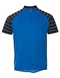 VAUDE Radtrikot Tamaro III in Blau – Fahrradshirt für Herren Kurzarm, atmungsaktives Funktionsshirt ideal geeignet für Radsport