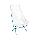Helinox Chair Zero High-Back | Extra Leichter, bequemer und kompakter Campingstuhl, weiß
