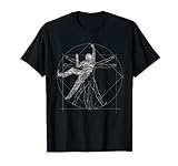 Vitruvianischer Mensch Kletter und Outdoor Boulder T-Shirt
