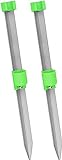 Brandungsrutenhalter Angeln mit fluoreszierender und Verstellbarer Rutenaufnahme, Stück:2 Stück