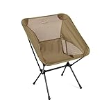 Helinox Chair One XL | Die geräumigere Version des Orginalstuhls, One XL, bietet einen umfangreicheren Komfort mit ausgeklügeltem Design und guter Leistung, Coyote Tan