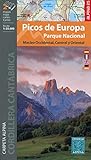 Wanderkarte Nationalpark Picos de Europa 1:25000 LZ 2023-2024: Carpeta Alpina. Macizo Occidental / Macizo Central y Oriental