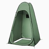 Pop up Umkleidezelt, Sundom Toilettenzelt Duschzelt Wurfzelt Mobile Outdoor Toilette Camping Privatsphäre WC Zelt Tragbar Zel