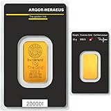 Argor-Heraeus 10g Goldbarren 999.9 Blister