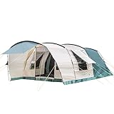Skandika Tunnelzelt Hafslo 5 Sleeper Protect | Campingzelt für 5 Personen, Sleeper Technologie, Canopy Vordach, 5000 mm Wassersäule | Großes Familienzelt, Zelt, Outdoor, Camping