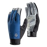 Black Diamond Trekker Handschuhe / Leichte Sporthandschuhe für Wanderungen bei warmen Wetter / Fingerhandschuhe mit perfekter Passform & gegen Blasenbildungen / Blau, Unisex, Größe: S