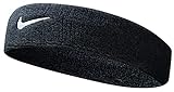 Nike Unisex Erwachsene Swoosh Headband/Stirnband, Schwarz (Black/White), Einheitsgröße