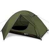 Bessport Zelt 1 Personen Ultraleichte Camping Zelte, 3-4 Saison Wasserdicht & Winddicht Kuppelzelt, Kleine Packungsgröße, Geeignet für Erwachsene, Wandern, Camping, Outdoor