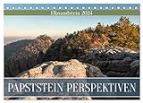 Papststein Perspektiven - Elbsandstein (Tischkalender 2024 DIN A5 quer), CALVENDO Monatskalender