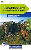 Elbsandsteingebirge Nationalpark Sächsische Schweiz, Nr. 18 Outdoorkarte Deutschland 1:35 000: Water resistant, free Download mit HKF Outdoor App (Kümmerly+Frey Outdoorkarten Deutschland)