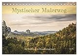 Mystischer Malerweg (Tischkalender 2024 DIN A5 quer), CALVENDO Monatskalender