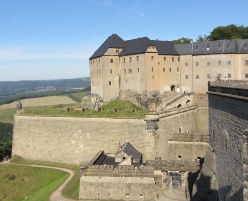 Wer wohnte in der Festung Königstein?
