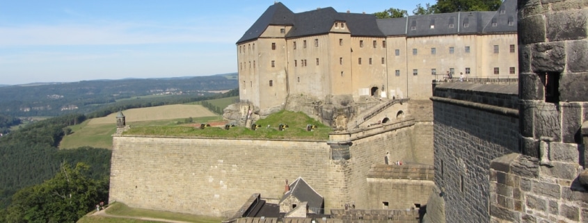 Wer wohnte in der Festung Königstein?