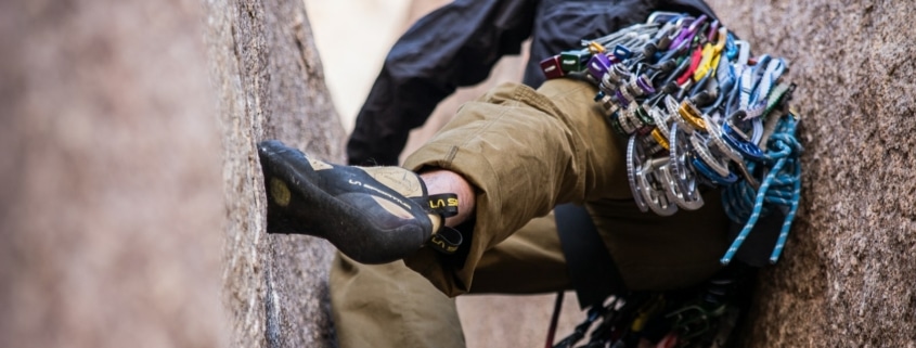 Welche Körperteile werden beim Klettern trainiert?