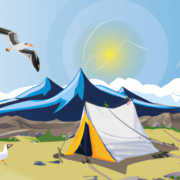 Abenteuer zu zweit: Das perfekte Camping-Erlebnis mit unserem 2 Personen Zelt mit Vorzelt!
