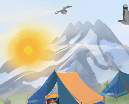 Campen mit Stil: Erlebe das ultimative Abenteuer mit einem Kuppelzelt von höchster Qualität!