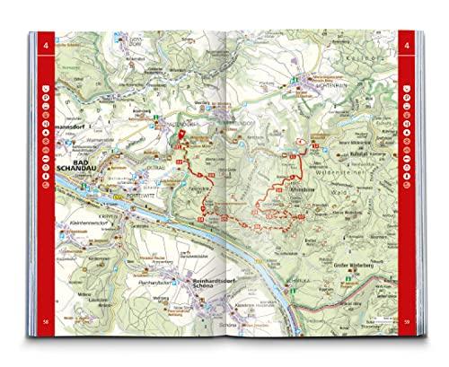 MALERWEG Wanderführer: ​Romantische Touren in‍ der Sächsischen Schweiz - mit Extra-Tourenkarte ⁤und ‍GPX-Daten