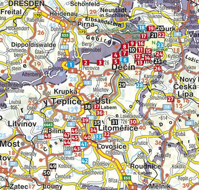 Böhmische Schweiz: Der ultimative Wanderführer mit GPS-Tracks