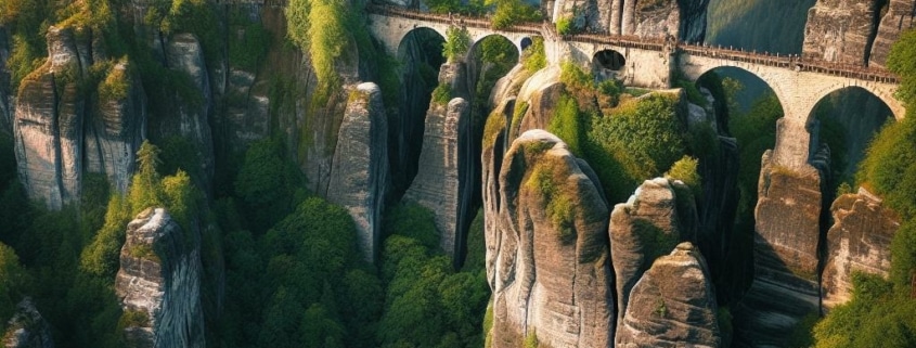 Namensgebung geklärt: Die faszinierende Schlucht der Basteibrücke