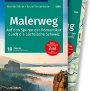 MALERWEG Wanderführer: Romantische Touren in der Sächsischen Schweiz – mit Extra-Tourenkarte und GPX-Daten