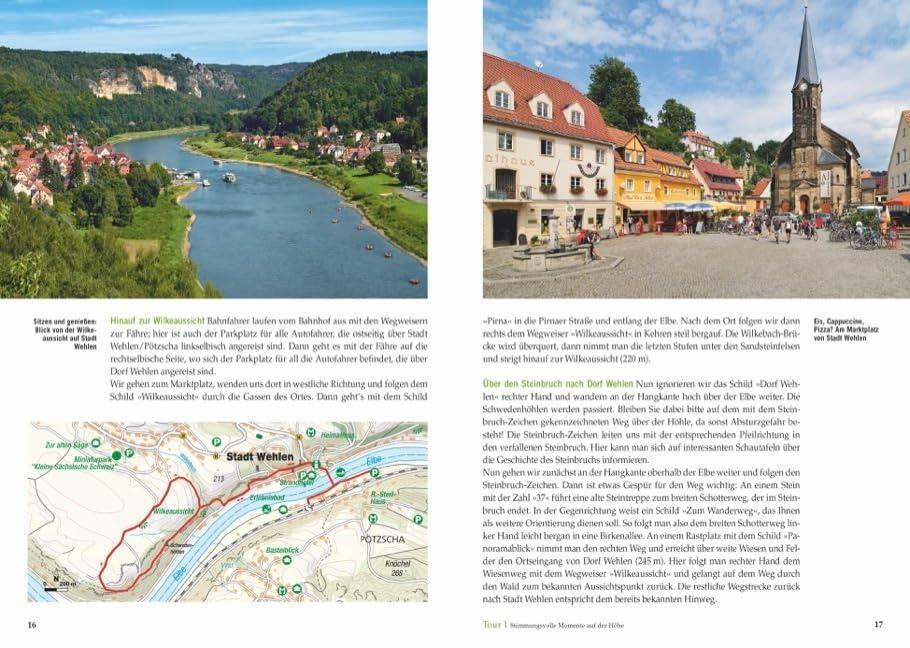 Unsere Erfahrungen mit dem Wanderführer: Wandertouren für ‍Langschläfer Sächsische Schweiz