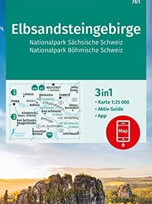 Unsere Erfahrungen mit der KOMPASS Wanderkarte 761 Elbsandsteingebirge: Eine 3in1 Karte für vielseitige Aktivitäten!