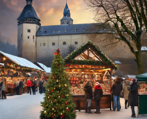Erleben Sie die Magie des Festung Königstein Weihnachtsmarktes