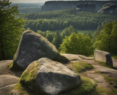 Wandern im Herzen der Sächsischen Schweiz: Der Waldfriedhof Lilienstein