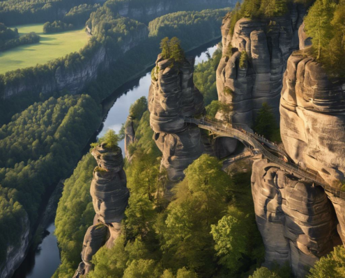 Ritterstiege Wandern in der Sächsischen Schweiz: Entdecke die Natur und Geschichte