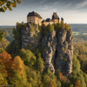 Wandern in der Sächsischen Schweiz: Burg Hohnstein