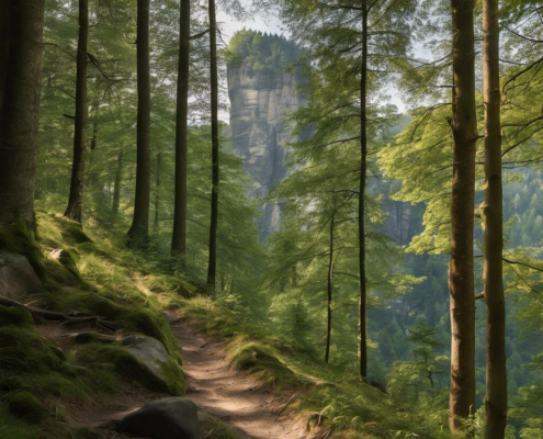 Vielfalt im Bergmischwald: Entdecke die Natur der Sächsischen Schweiz