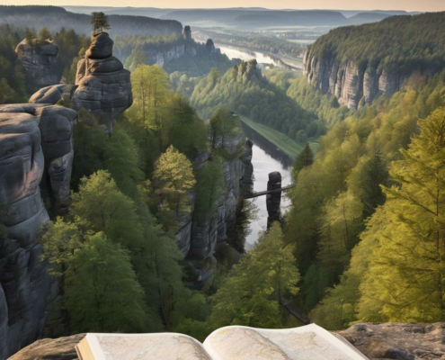 Bücher und Karten Wandern in der Sächsischen Schweiz
