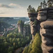Erleben Sie die Schönheit der Sächsischen Schweiz bei einer Wanderung zur Felsengasse und Herkulessäule